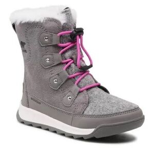 Sorel Young Whitney II Joan Lace Boot — Waterproof Winter Boots